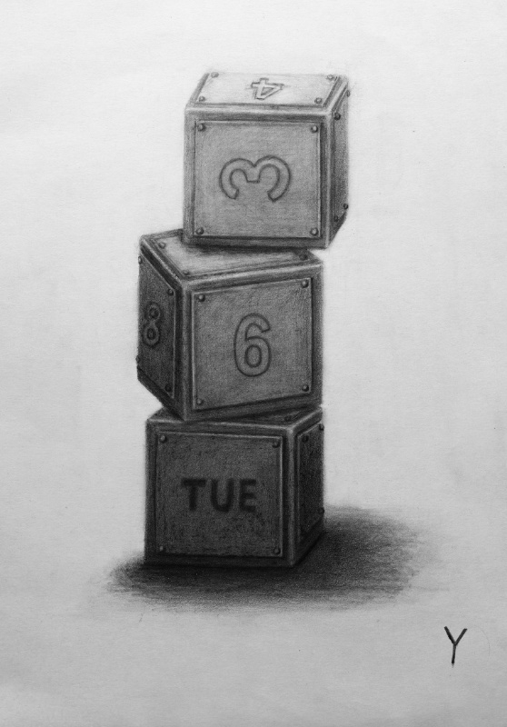 高校1年生のデッサン