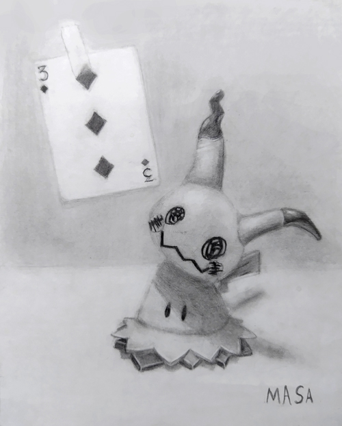 中学校1年生のデッサン